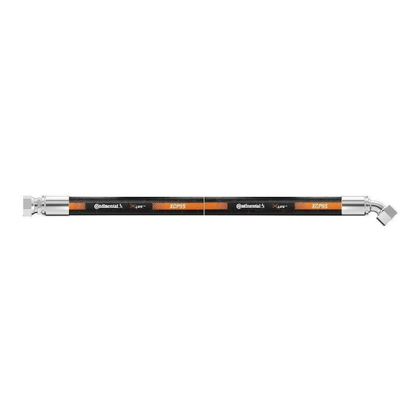 Continental Hydraulic Hose Assembly - 1/2" ID 24" Length - 1/2" FJX x 1/2" FFX45 - 5100 psi XCP5S-08,08FJX-08FFX45,24 IN OAL - main